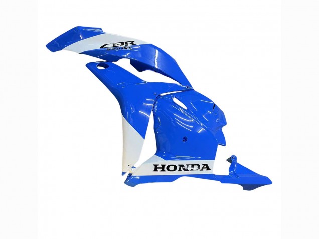 2009-2012 Blue White Honda CBR600RR Motorcycle Fairings