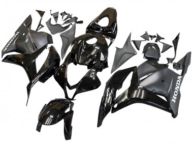 2009-2012 Glossy Black Matte Black Honda CBR600RR Motorcycle Fairings