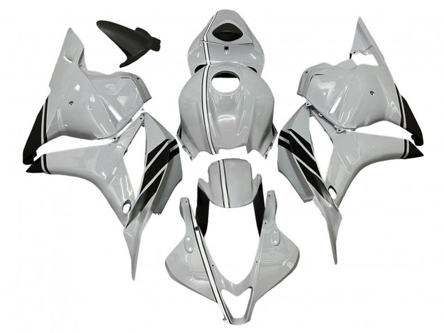2009-2012 Glossy Grey Black Honda CBR600RR Motorcycle Fairings