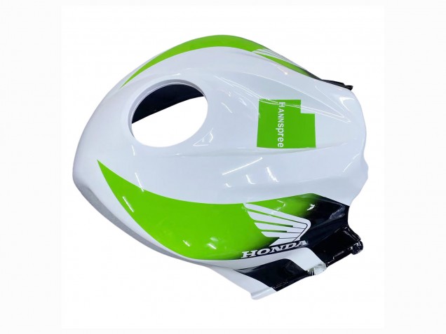 2009-2012 White Green Glossy Black Hannspree Honda CBR600RR Motorcycle Fairings