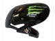 2009-2012 Black Multicolor MoviStar Honda CBR600RR Motorcycle Fairings
