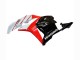 2009-2012 White Red Glossy Black Honda CBR600RR Motorcycle Fairing