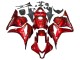 2009-2012 Red Racing Honda CBR600RR Motorcycle Fairings