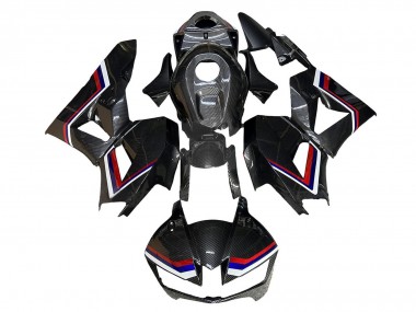 2009-2012 White Red Blue Black Carbon Fiber Honda CBR600RR Motorcycle Fairings