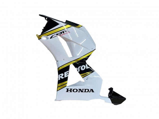 2013-2023 White Gold Glossy Black Repsol Honda CBR600RR Motorcycle Fairings