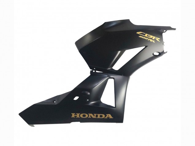 2013-2023 Matte Black Gold Decals Honda CBR600RR Motorcycle Fairings