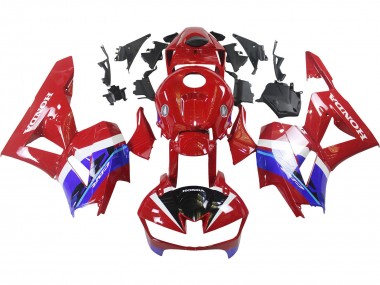 2013-2023 Red Blue Honda CBR600RR Motorcycle Fairings