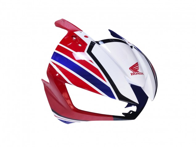 2013-2023 White Red Blue Honda CBR600RR Motorcycle Fairing