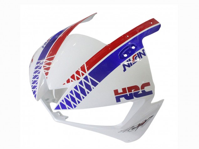 2013-2023 White Red Blue HRC Honda CBR600RR Motorcycle Fairing