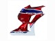 2013-2023 White Red Blue HRC Honda CBR600RR Motorcycle Fairings