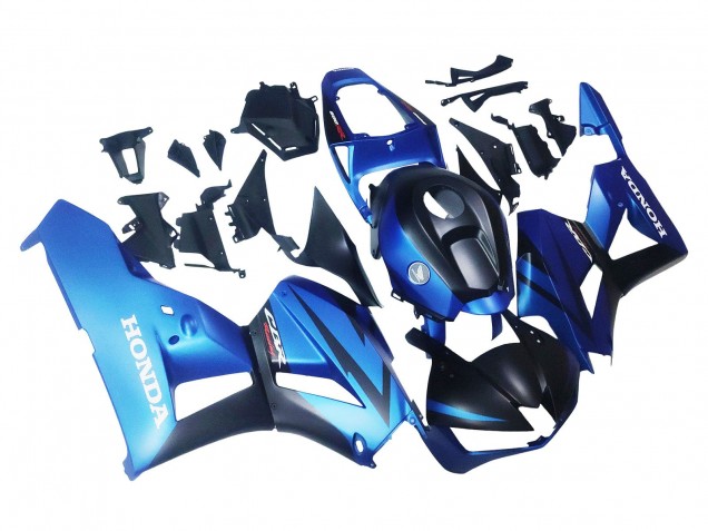 2013-2023 Blue Matte Black Racing Honda CBR600RR Motorcycle Fairings
