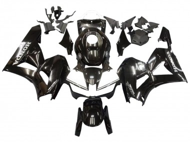 2013-2023 Glossy Black Honda CBR600RR Motorcycle Fairing