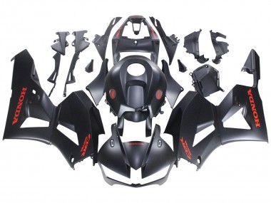 2013-2023 Matte Black Red Decals Honda CBR600RR Motorcycle Fairings