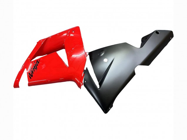 2004-2005 Red Black Ninja Kawasaki ZX10R Motorcycle Fairings