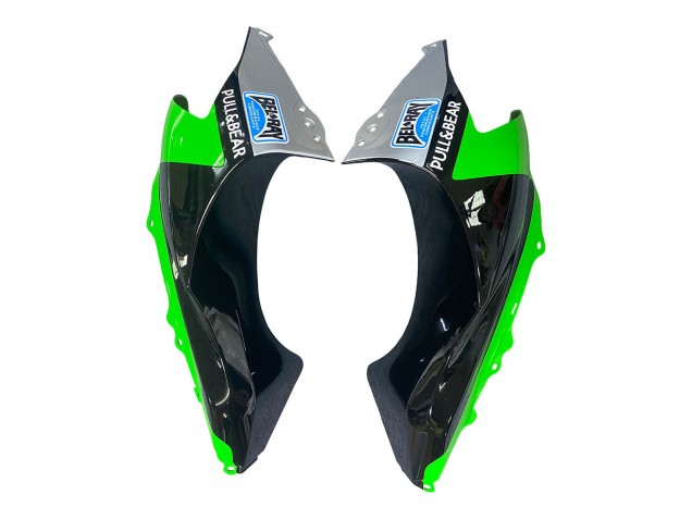 2004-2005 Green Silver Black 69 Kawasaki ZX10R Motorcycle Fairings