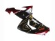 2006-2007 Black Red Gold BACARDI Kawasaki ZX10R Motorcycle Fairings