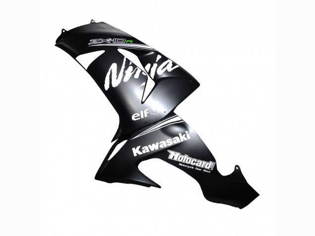 2006-2007 Matte Black Kawasaki ZX10R Motorcycle Fairing