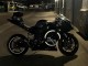 2006-2007 Glossy Black White Circle Kawasaki ZX10R Motorcycle Fairings