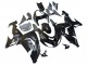 2006-2007 Glossy Black Kawasaki ZX10R Motorcycle Fairings