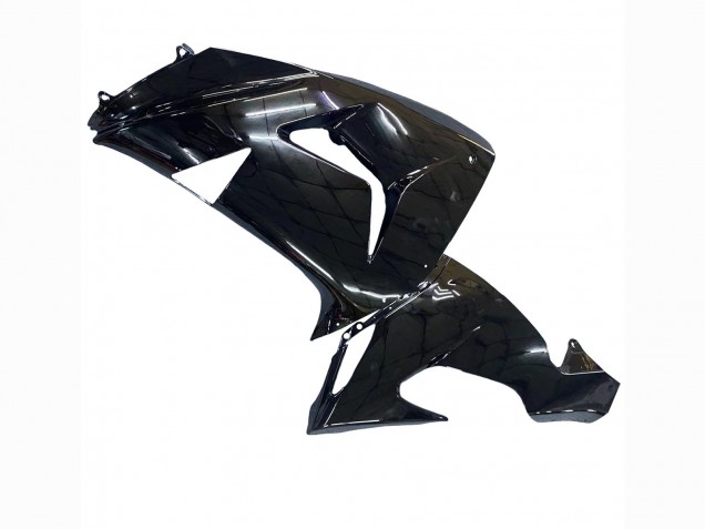 2006-2007 Glossy Black Kawasaki ZX10R Motorcycle Fairings
