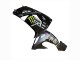 2006-2007 Grey Yellow Glossy Black Monster Elf Kawasaki ZX10R Motorcycle Fairings