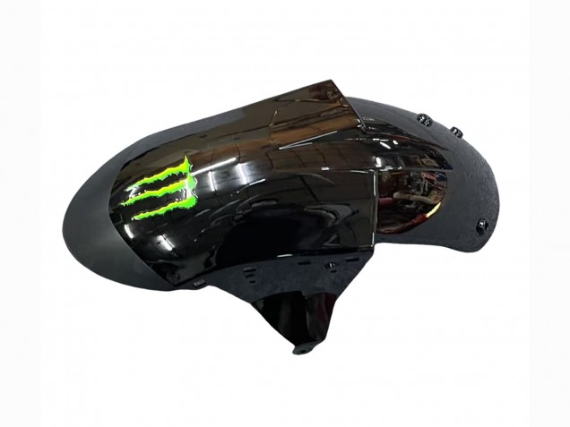 2006-2007 Grey Yellow Glossy Black Monster Elf Kawasaki ZX10R Motorcycle Fairings