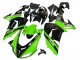2006-2007 Green Black Elf Touch4 3M Kawasaki ZX10R Motorcycle Fairings