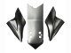 2006-2007 Matte Grey Kawasaki ZX10R Motorcycle Fairings