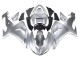 2006-2007 Silver Black Ninja Kawasaki ZX10R Motorcycle Fairings