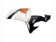 2006-2007 White Orange Black Kawasaki ZX10R Motorcycle Fairings