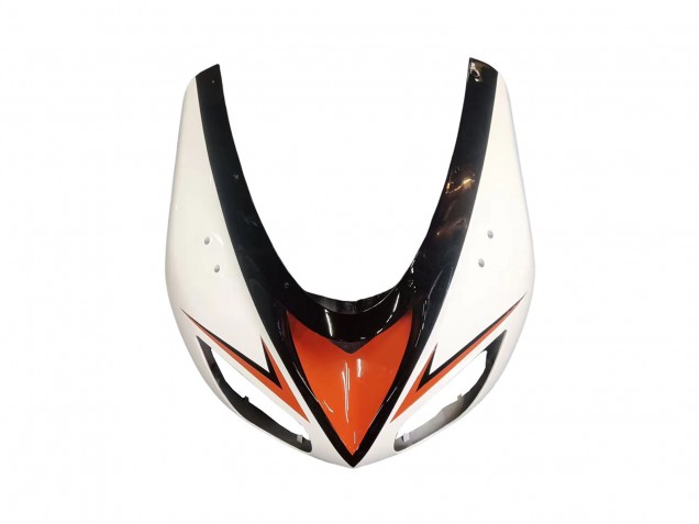 2006-2007 White Orange Black Kawasaki ZX10R Motorcycle Fairings
