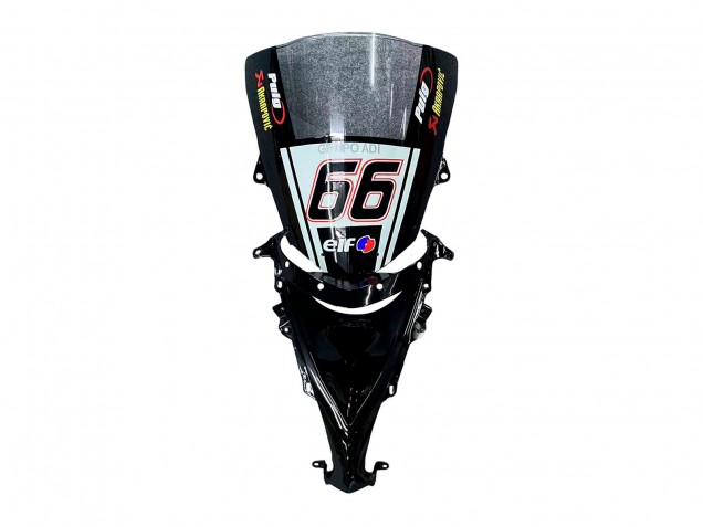 2008-2010 Green White Red Black Monster Elf 66 Kawasaki ZX10R Motorcycle Fairings