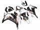 2011-2015 White Glossy Black Matte Black Red Kawasaki ZX10R Motorcycle Fairings