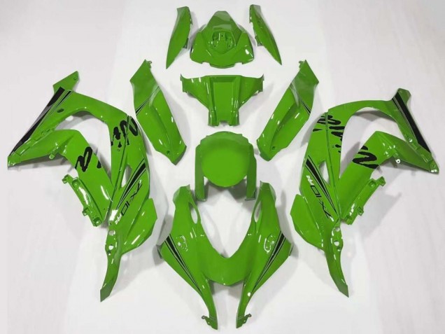 2016-2020 Green Black Kawasaki ZX10R Motorcycle Fairing