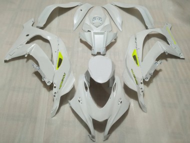 2016-2020 White Neon Yellow Kawasaki ZX10R Motorcycle Fairings