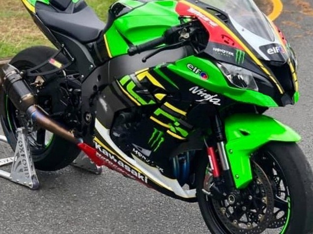 2016-2020 Green Yellow Red Black Elf Monster Kawasaki ZX10R Motorcycle Fairings