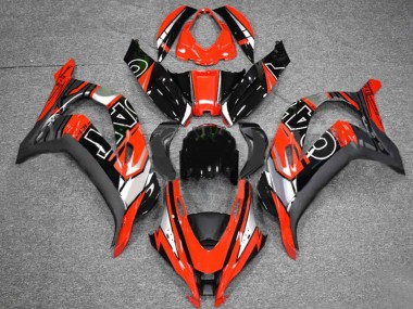 2016-2020 Red Silver Glossy Black Kawasaki ZX10R Motorcycle Fairings