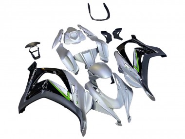 2016-2020 Silver Green Black Kawasaki ZX10R Motorcycle Fairing
