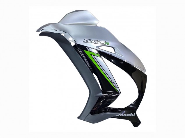 2016-2020 Silver Green Black Kawasaki ZX10R Motorcycle Fairing