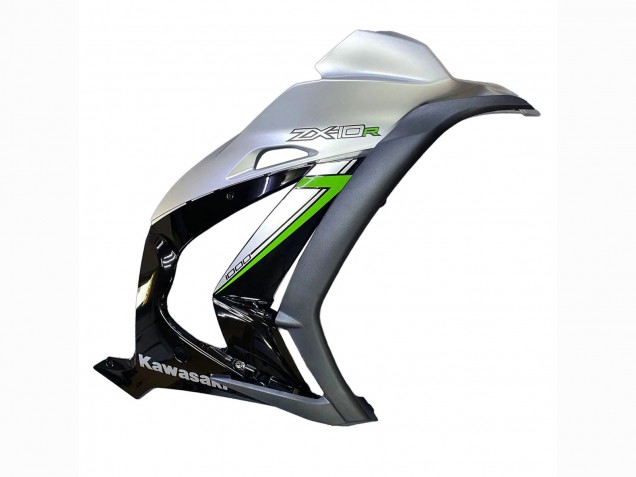 2016-2020 Silver Green Black Kawasaki ZX10R Motorcycle Fairing