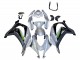 2016-2020 Silver Green Black Kawasaki ZX10R Motorcycle Fairing