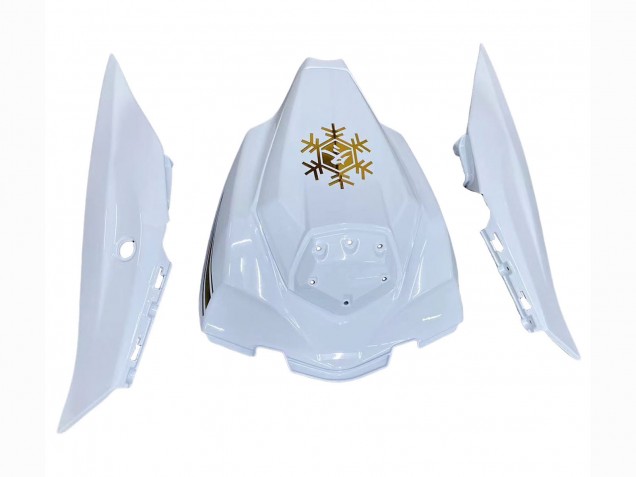2016-2020 White Gold Black Kawasaki ZX10R Motorcycle Fairings