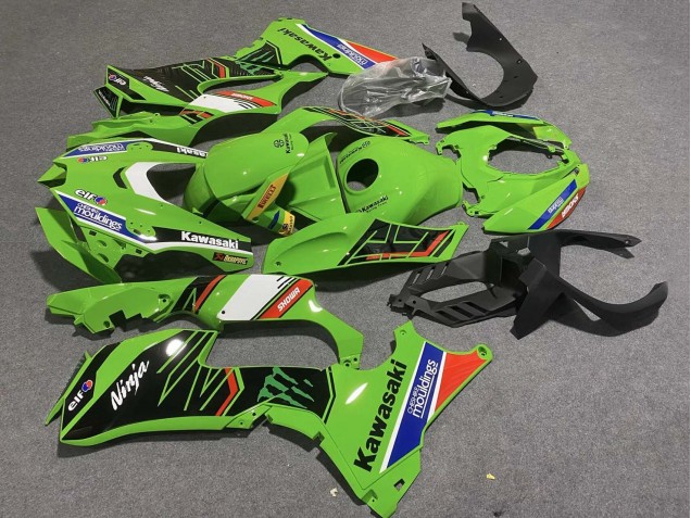 2021-2025 Green White Blue Black Red Showr Elf Mouldings Monster Kawasaki ZX10R Motorcycle Fairings