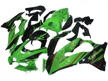 2021-2025 Green Glossy Black Kawasaki ZX10R Motorcycle Fairings
