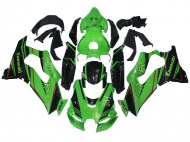 2021-2025 Green Glossy Black Kawasaki ZX10R Motorcycle Fairings
