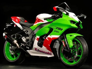 2021-2025 White Green Red Kawasaki ZX10R Motorcycle Fairings