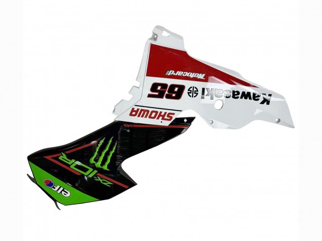 2021-2025 Green Black White Red Blue Showr Elf Monster Kawasaki ZX10R Motorcycle Fairings