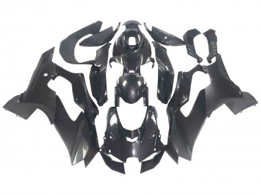 2021-2025 Black Carbon Fiber Kawasaki ZX10R Motorcycle Fairings