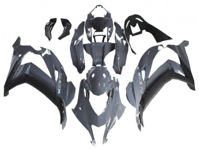 2021-2025 Grey Black Kawasaki ZX10R Motorcycle Fairings