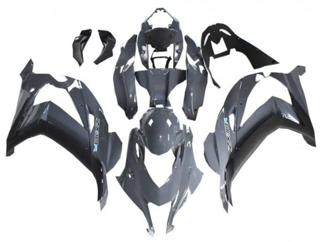 2021-2025 Grey Black Kawasaki ZX10R Motorcycle Fairings